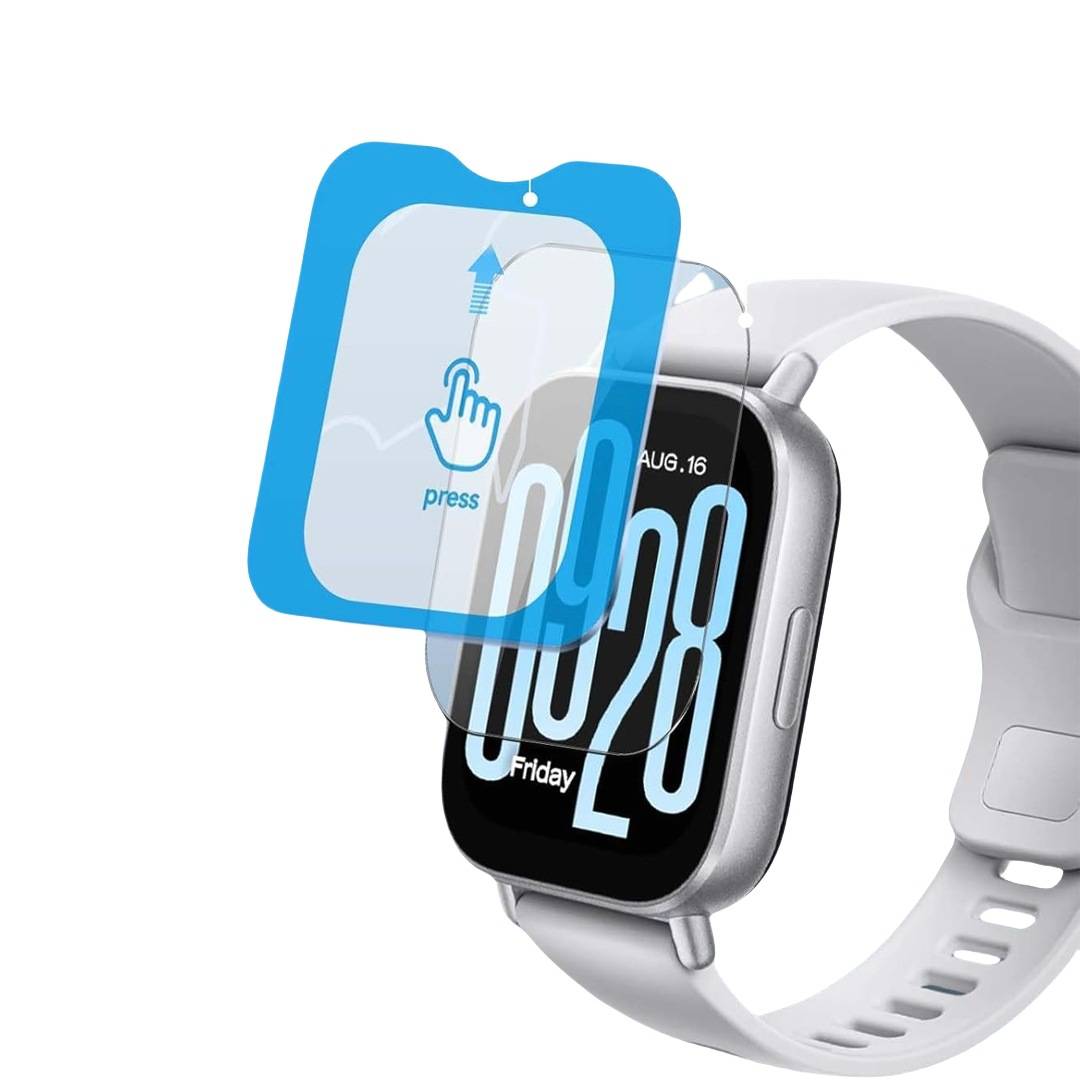 Kompatibel mit Redmi Watch 5 Displayschutzfolie aus gehärtetem Glas - Klar