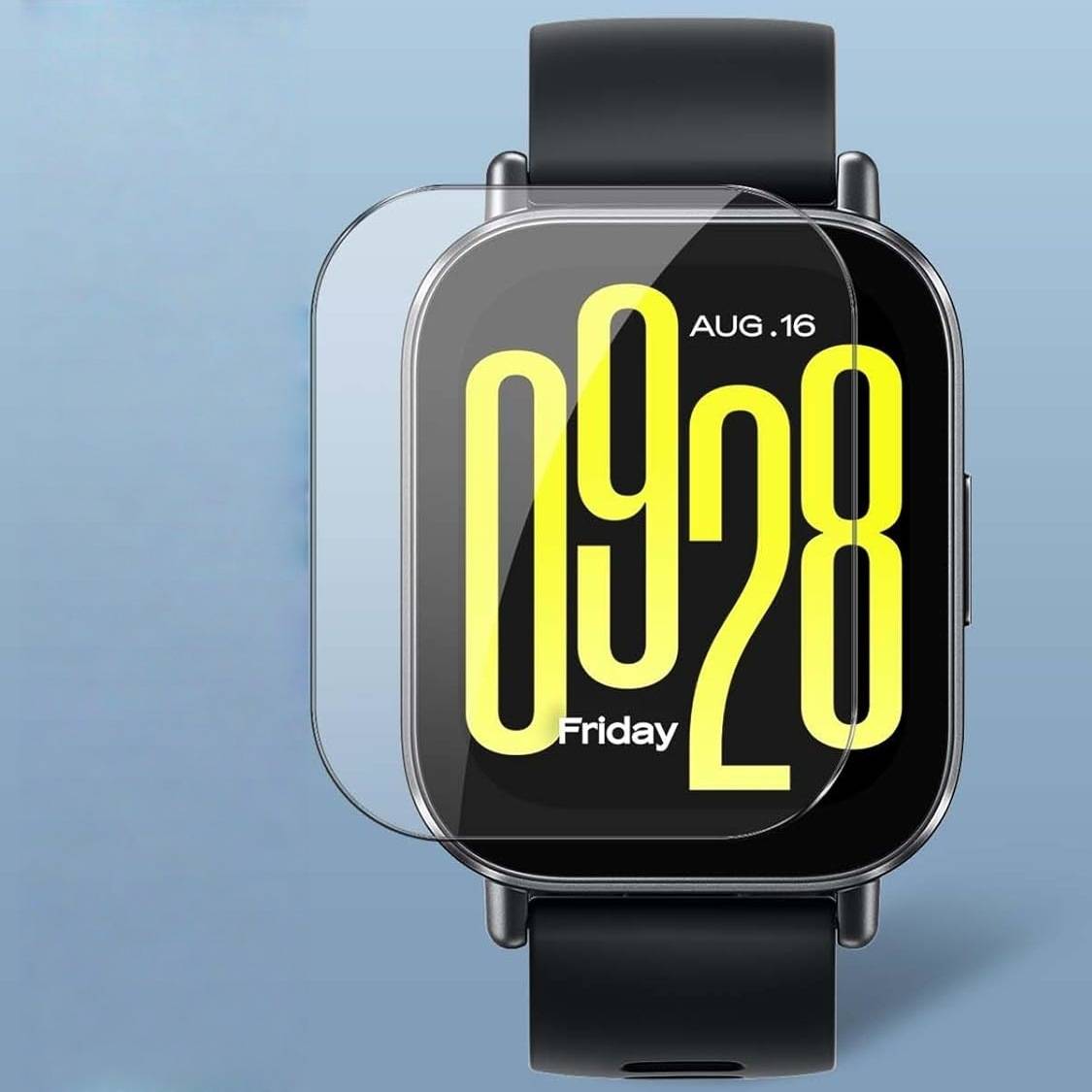 Kompatibel mit Redmi Watch 5 Displayschutzfolie aus gehärtetem Glas - Klar