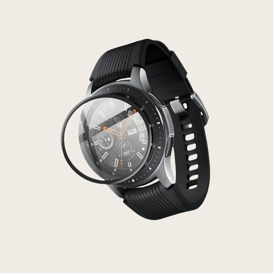 2 Stück Displayschutzfolie kompatibel mit Samsung Galaxy Watch 8 Classic (46mm) - Panzerglas
