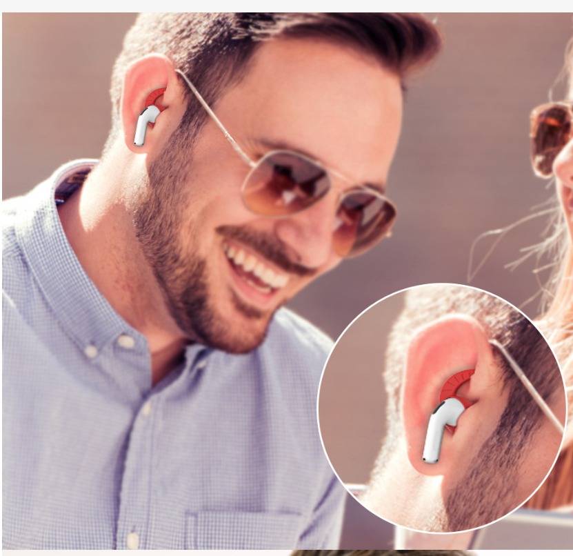 Silikon Ohrstöpsel für Kompatibel mit AirPods 4 – Staubdicht und Komfortabel