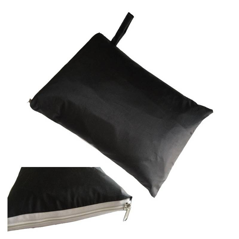 Wasserdichte Rasenmäherabdeckung - 210D Oxford-Gewebe, Schwarz, Mehrere Größen S