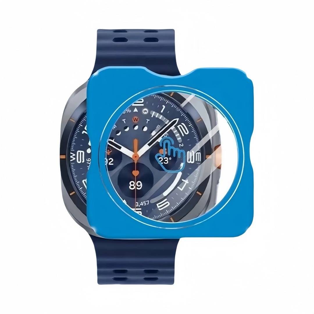 Samsung Watch Ultra 2025 (47mm) kompatibel: Positionierungs-Displayschutzfolie aus gehärtetem Glas