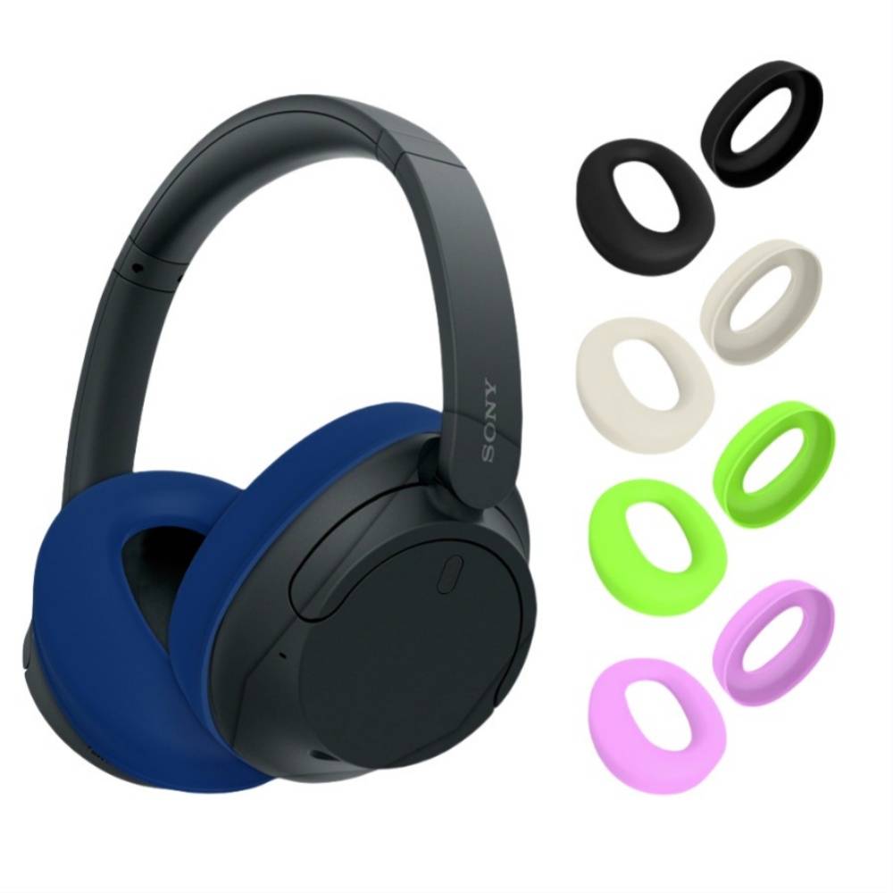 Silikon-Ohrpolster für Sony WH-CH720N Kopfhörer - Schutzhülle Blue
