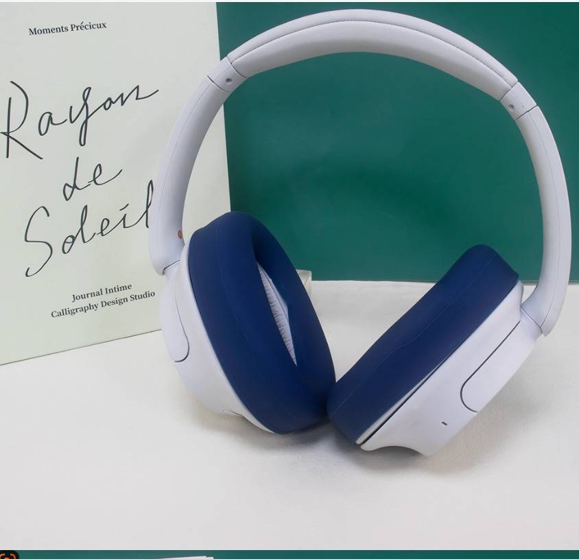 Silikon-Ohrpolster für Sony WH-CH720N Kopfhörer - Schutzhülle Blue