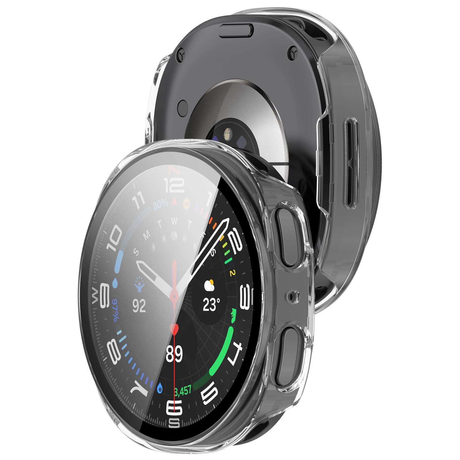 Hülle für Samsung Galaxy Watch 8 40mm Transparent