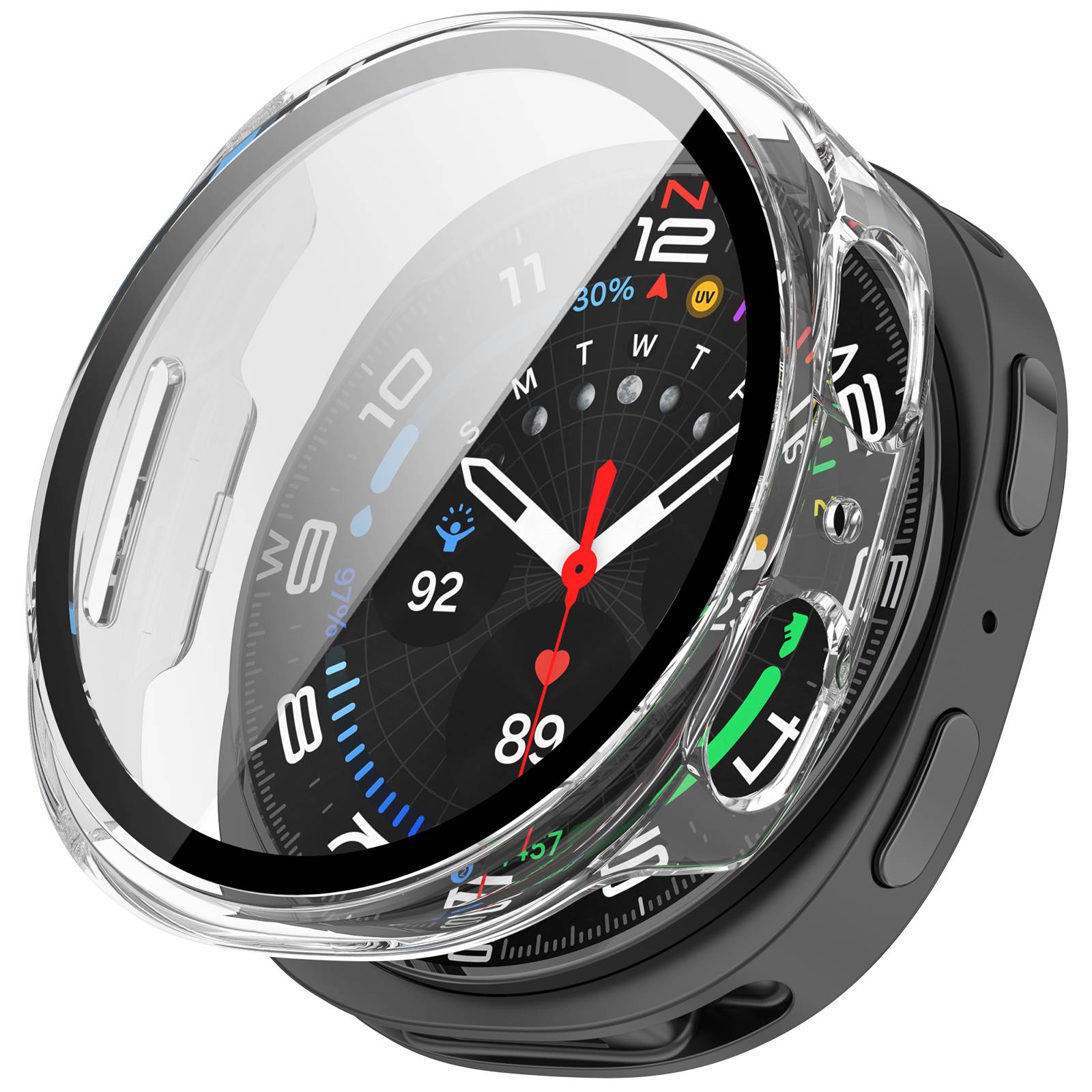 Hülle für Samsung Galaxy Watch 8 40mm Transparent
