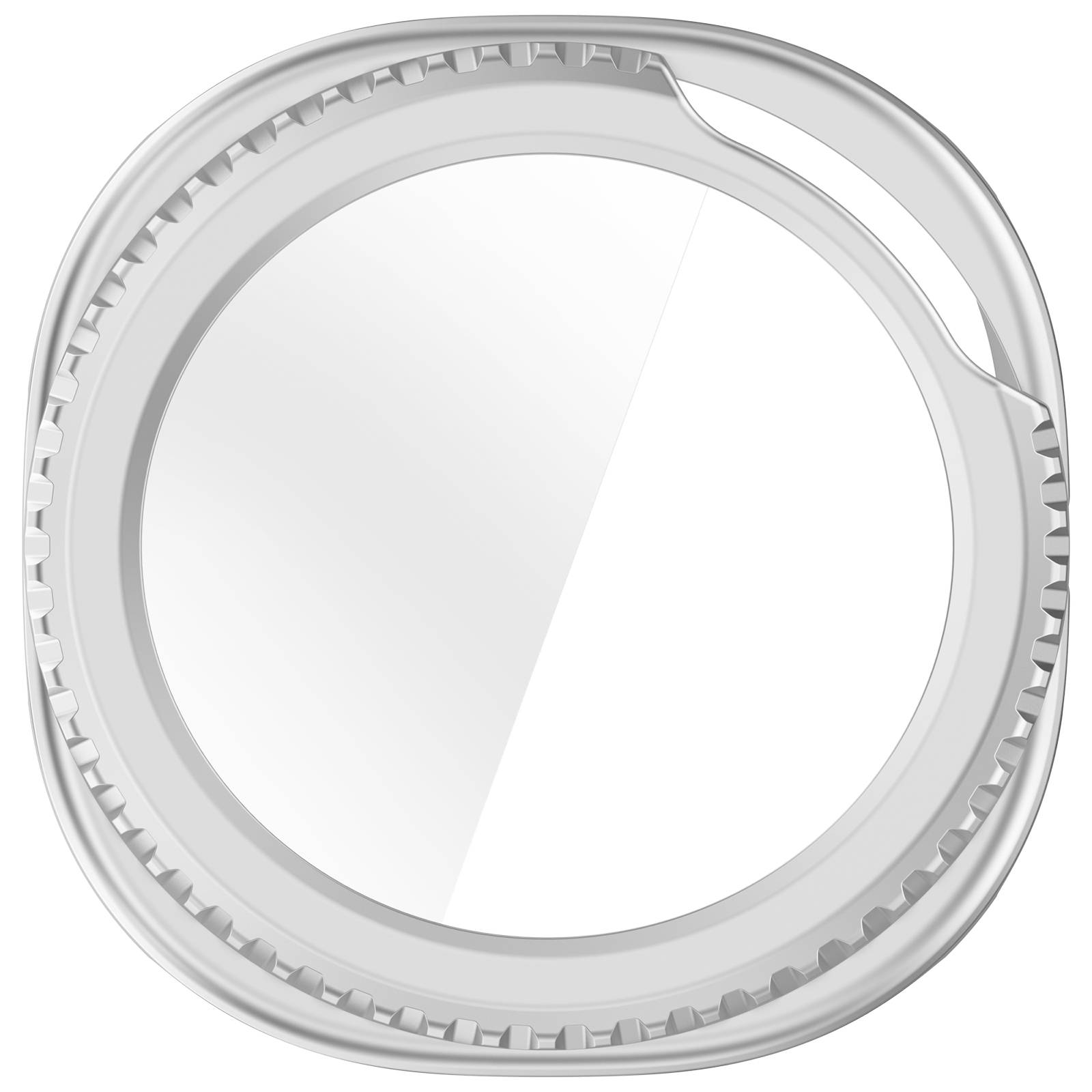 Stilvolles Etui für Samsung Watch Ultra2 & Watch8 Classic Silver