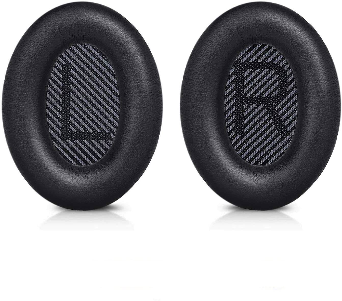 Ohrpolster für Bose QC35 i/ii, QC25, QC15, QC2 AE 2, AE 2i, AE 2w, SoundTrue, SoundLink Black