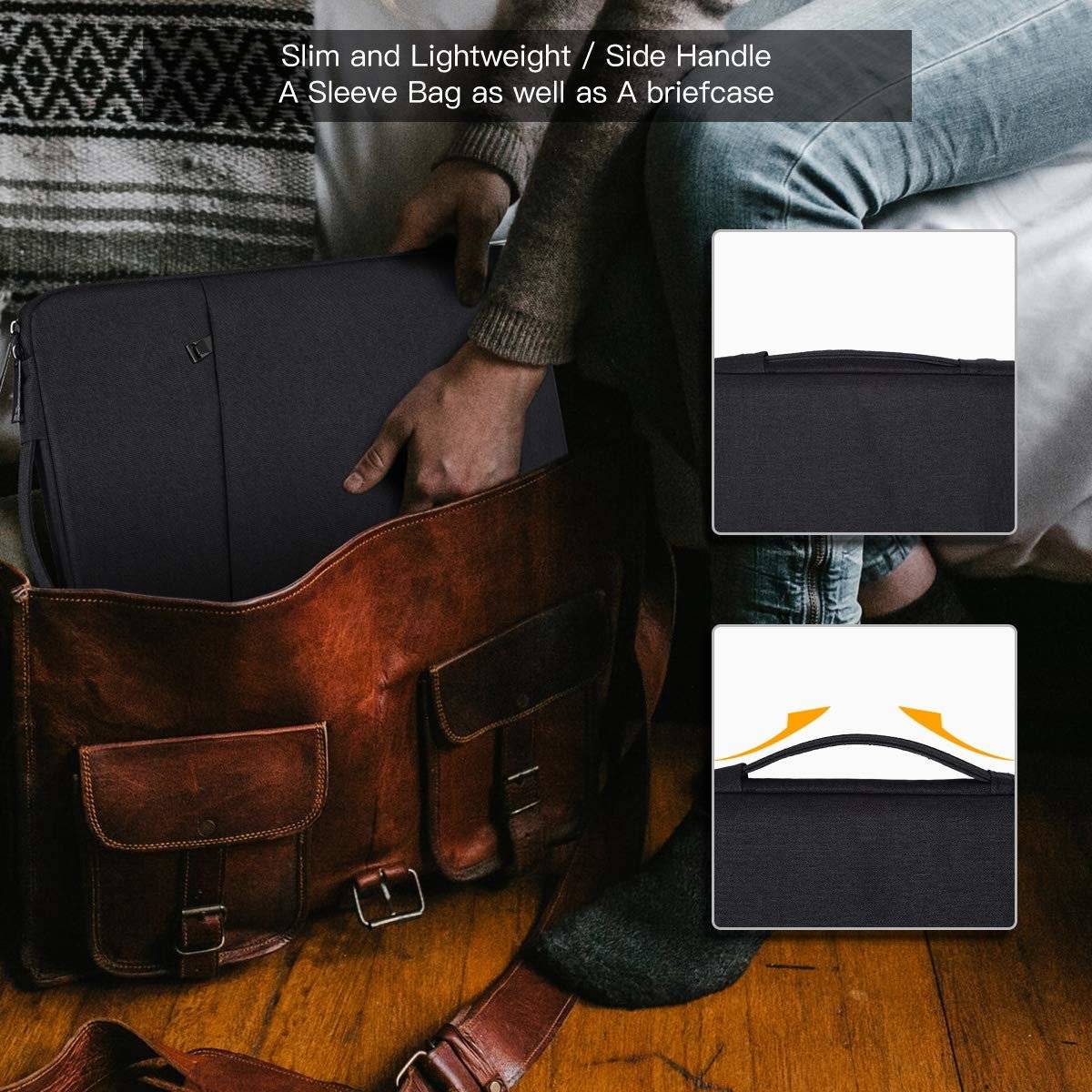 Laptoptasche 13.3 Zoll Canvas Black