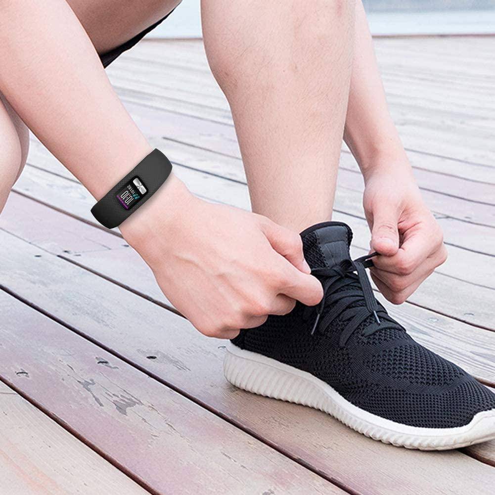 Garmin Vivofit 4 Uhrenarmband TPU/TPE Schwarz (L)