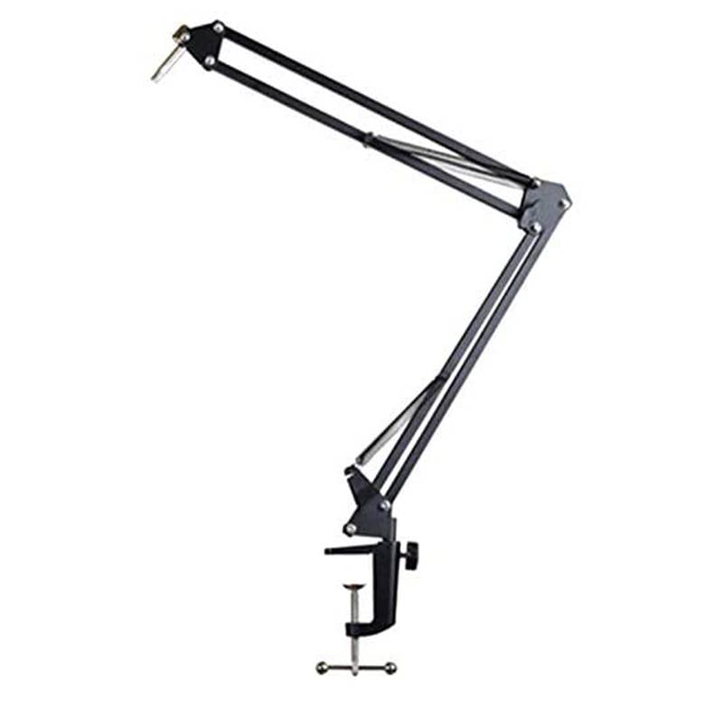 Einstellbarer Mikrofonarm Schwarz