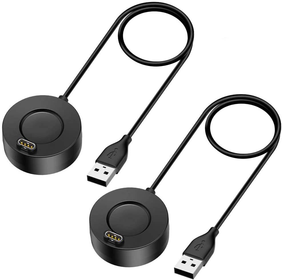 Garmin Fenix 5 Ladegerät USB Schwarz 2er-Pack