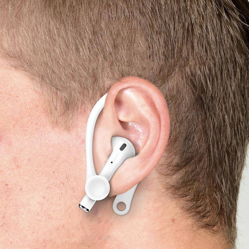 Ohrhalter für Airpods Weiß