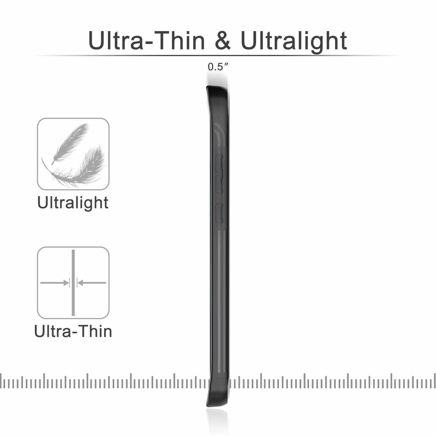 Huawei P30 Pro Handyhülle stoßfest mit Displayschutz