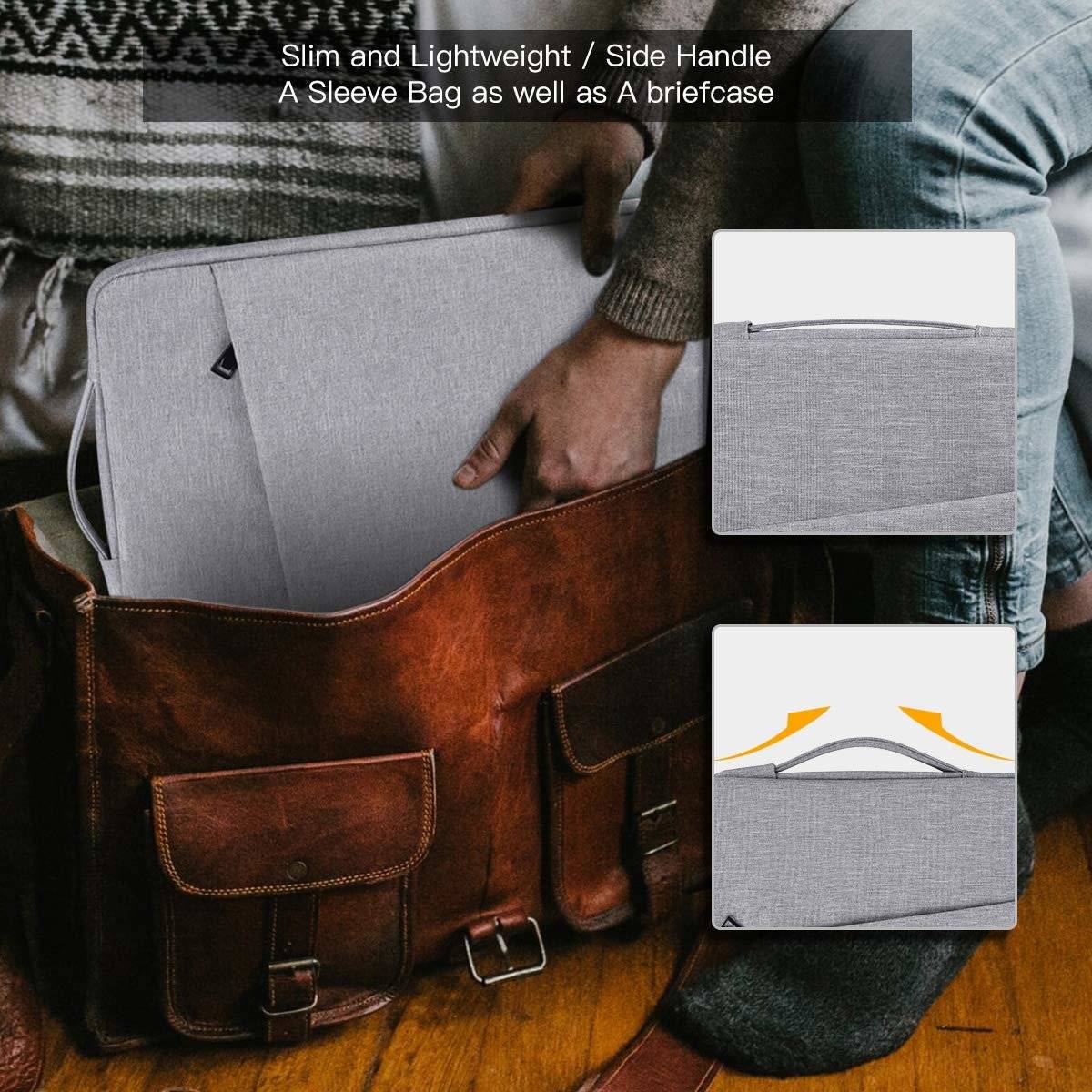 Laptoptasche 14.1 / 15.4 Zoll Canvas Grey