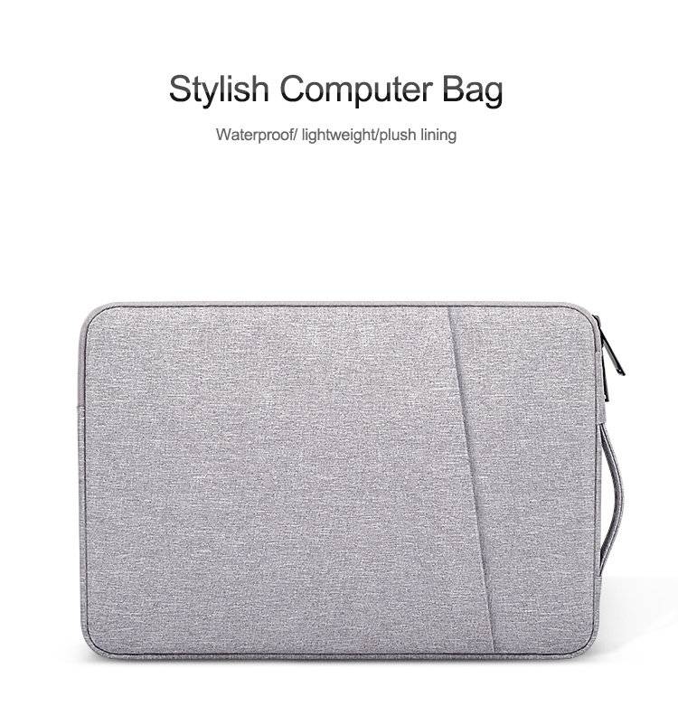 Laptoptasche 14.1 / 15.4 Zoll Canvas Grey