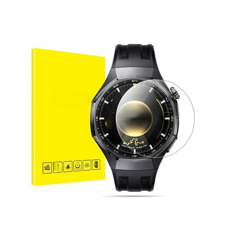 Huawei Watch GT6 41mm Displayschutzfolie: High Alumina Tempered Glass, einfache Installation [Klar, 2er-Pack]