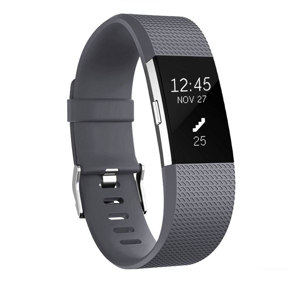Fitbit Charge 2 Armband Silikon Grey