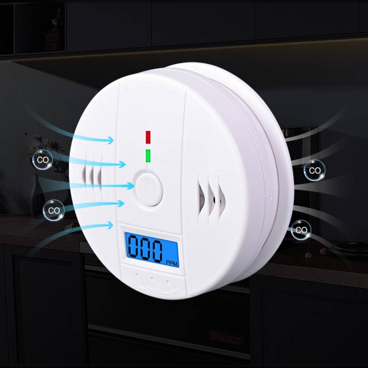 Kohlenmonoxidmelder für Heim & Gewerbe – Genaue Erkennung & 85dB Alarm