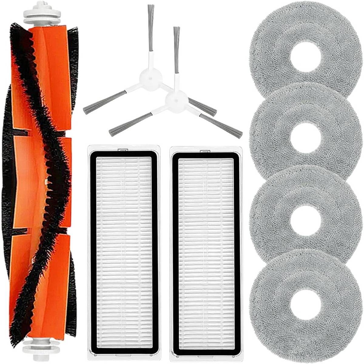 Ersatzteil-Set kompatibel mit Xiaomi S20 Plus/S20+ Roboterstaubsauger Zubehör