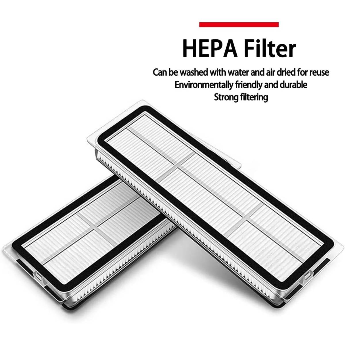 Ersatzteil-Set kompatibel mit Xiaomi S20 Plus/S20+ Roboterstaubsauger Zubehör