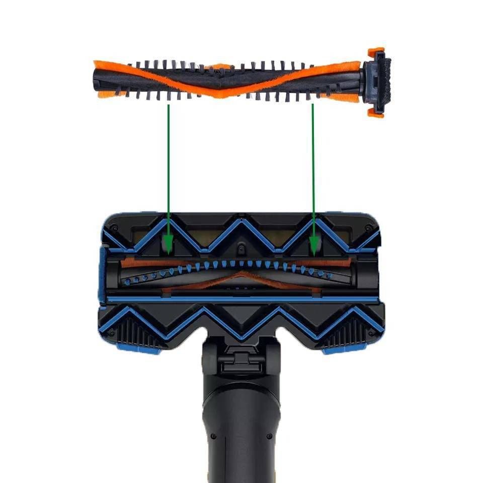 Ersatz-Walzenbürste mit Box, kompatibel mit Philips SpeedPro Max Staubsauger