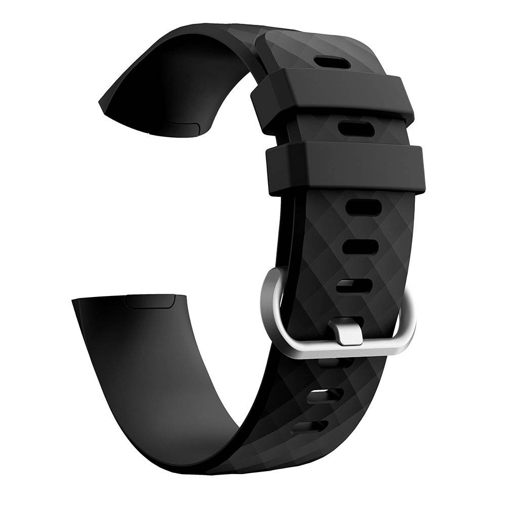 Armband für Fitbit Charge 3 / Fitbit Charge 4 (Small) Black