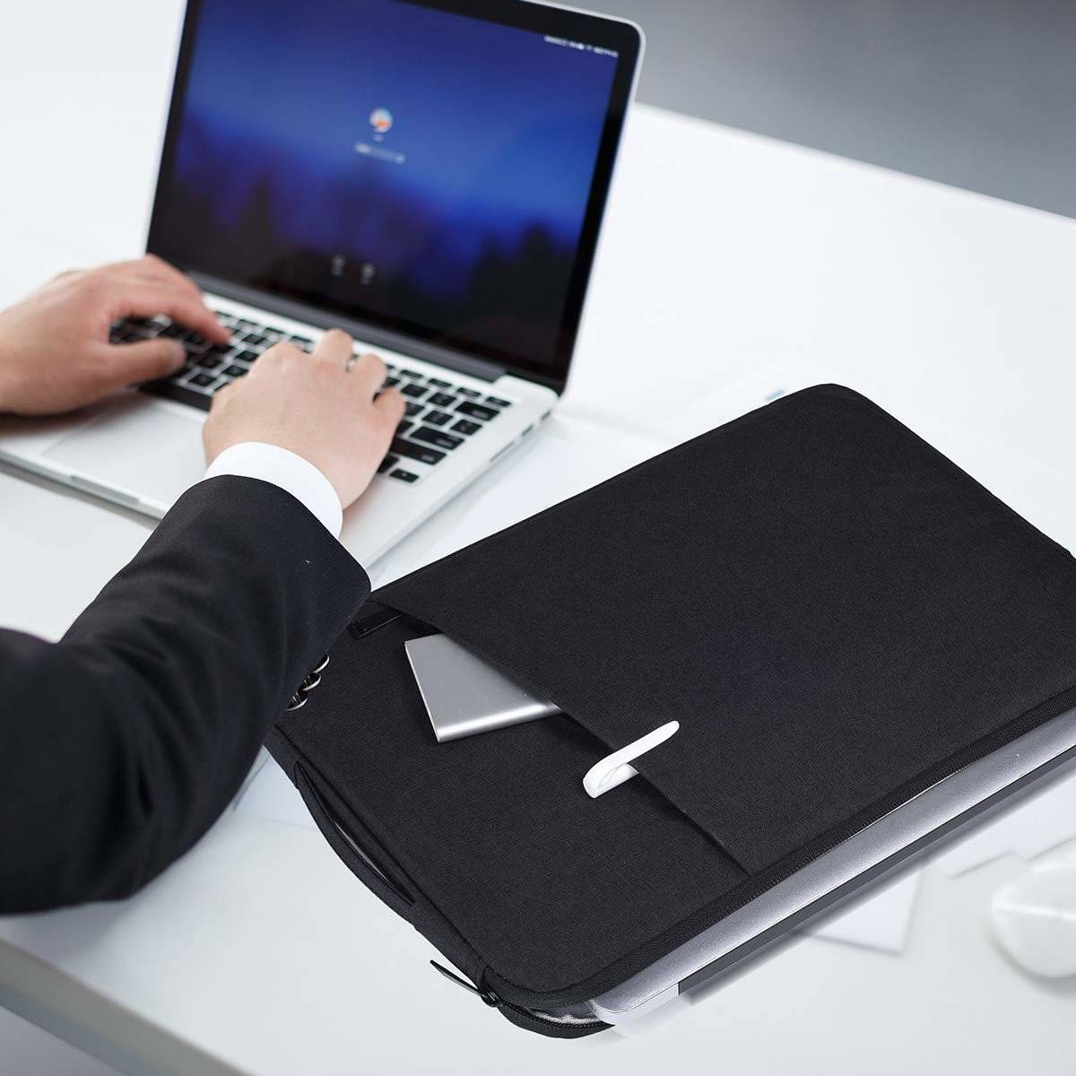 Laptoptasche 14.1 / 15.4 Zoll Canvas Black