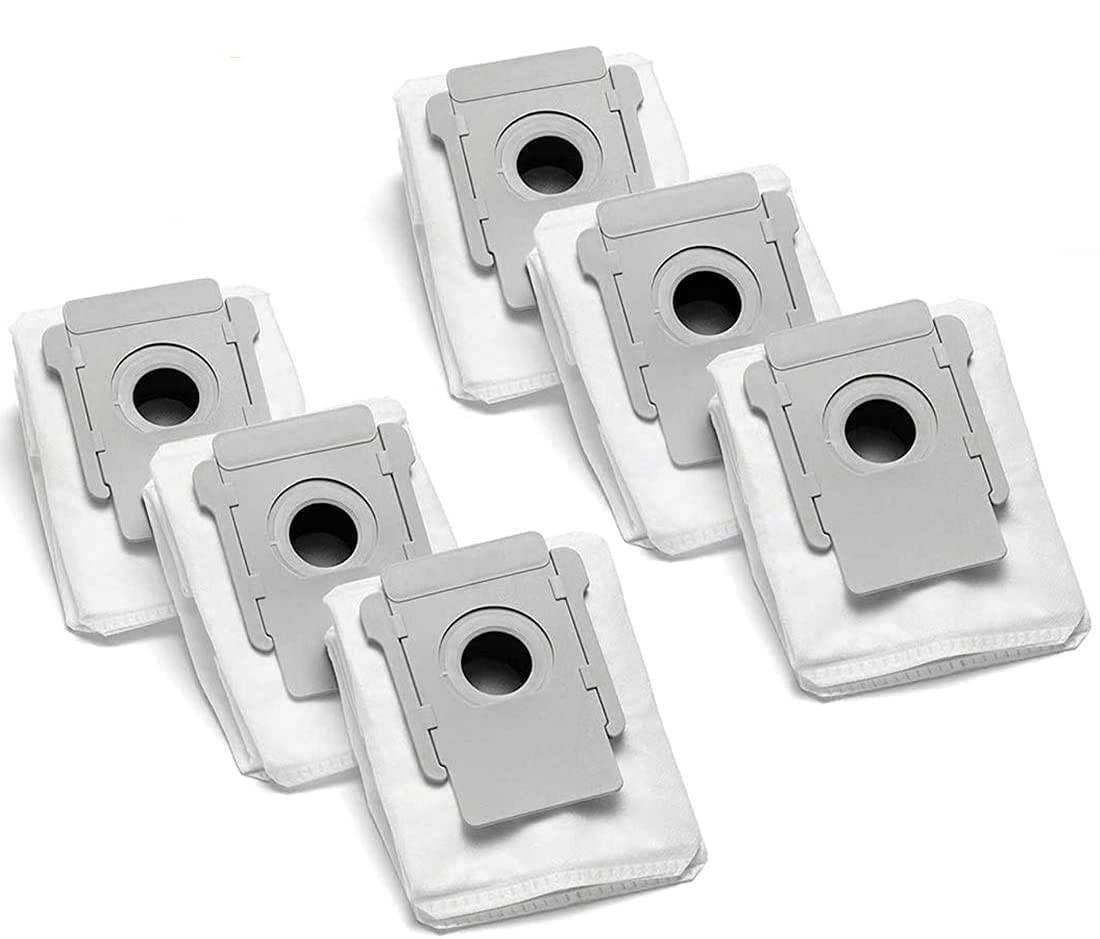 Staubsaugerbeutel für iRobot Roomba i7/i3/E5/E6/S9 Saugroboter 6er-Pack