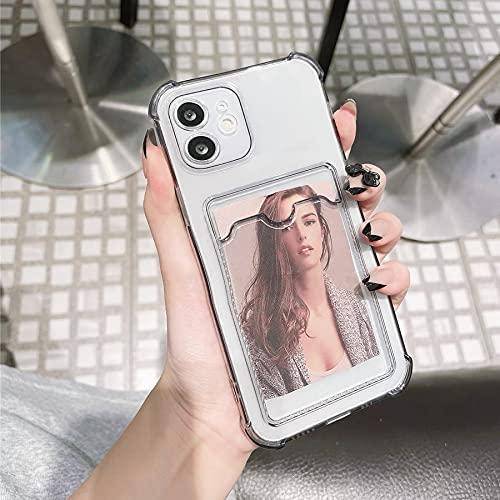 iPhone 11 Hülle mit Kartenhalter TPU transparent