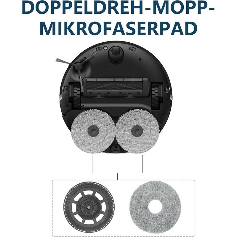 Ersatz-Mop-Halterung für Dreame X50 Ultra/L50 Ultra/L40s Pro Ultra/Mova V50 Ultra Roboterstaubsauger (2 Stk.)