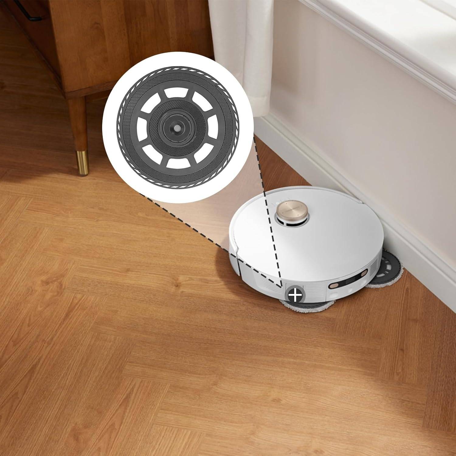 Ersatz-Mop-Halterung für Dreame X50 Ultra/L50 Ultra/L40s Pro Ultra/Mova V50 Ultra Roboterstaubsauger (2 Stk.)