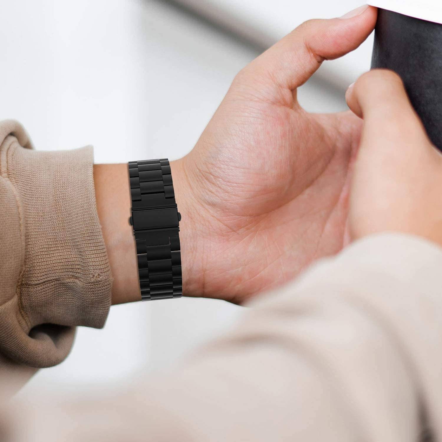 Garmin VivoActive 4 Armband Edelstahl Schwarz