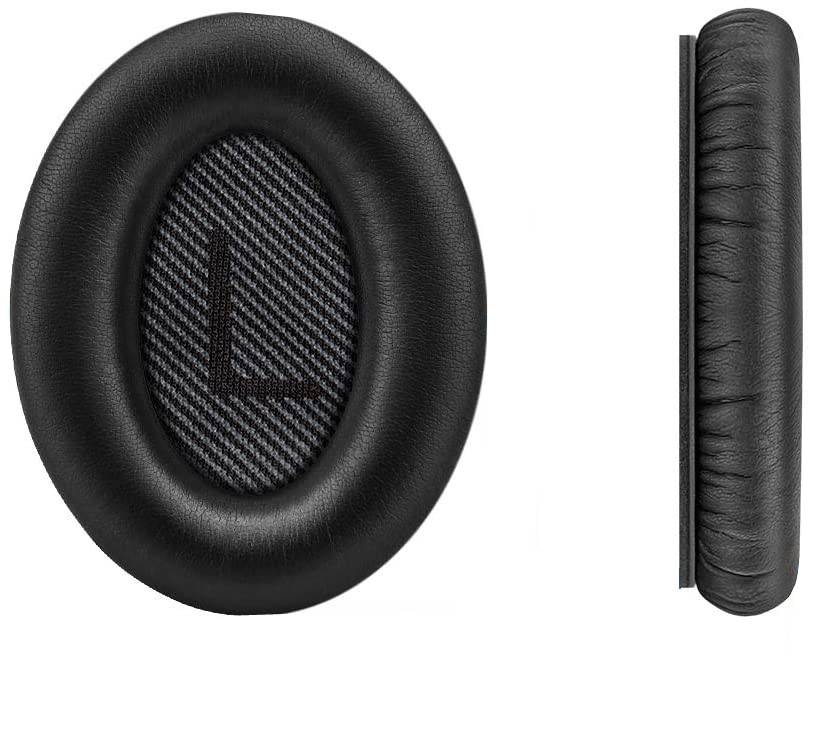 Ohrpolster für Bose QC 35/25/15 Kopfhörer 1 Paar Black