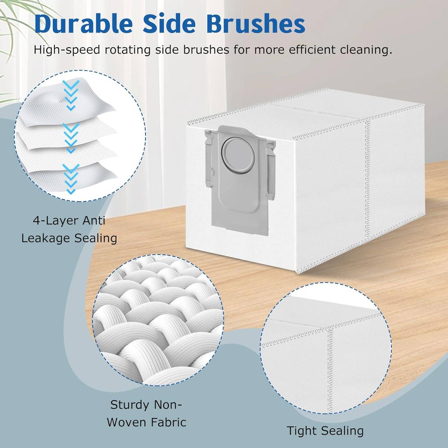 Roborock Qrevo Serie Staubsauger Roboter Ersatzteil-Set - QV35A/QV35S, QR598/QR798 Kompatibel