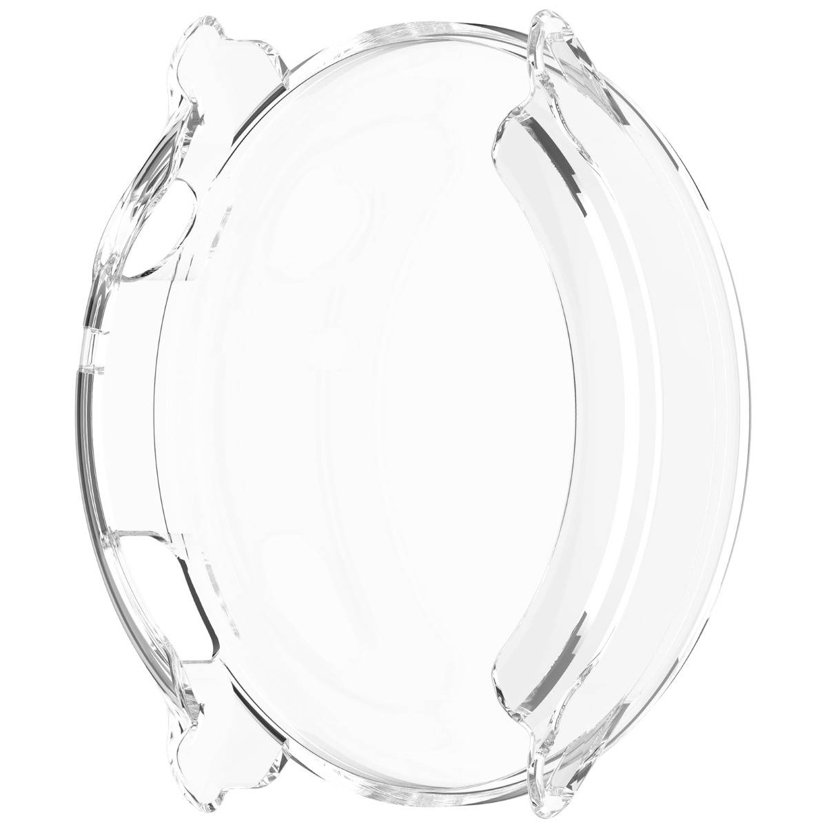 Vollständige TPU-Schutzhülle kompatibel mit Garmin Venu 4 (41/45mm) Transparent 45 mm