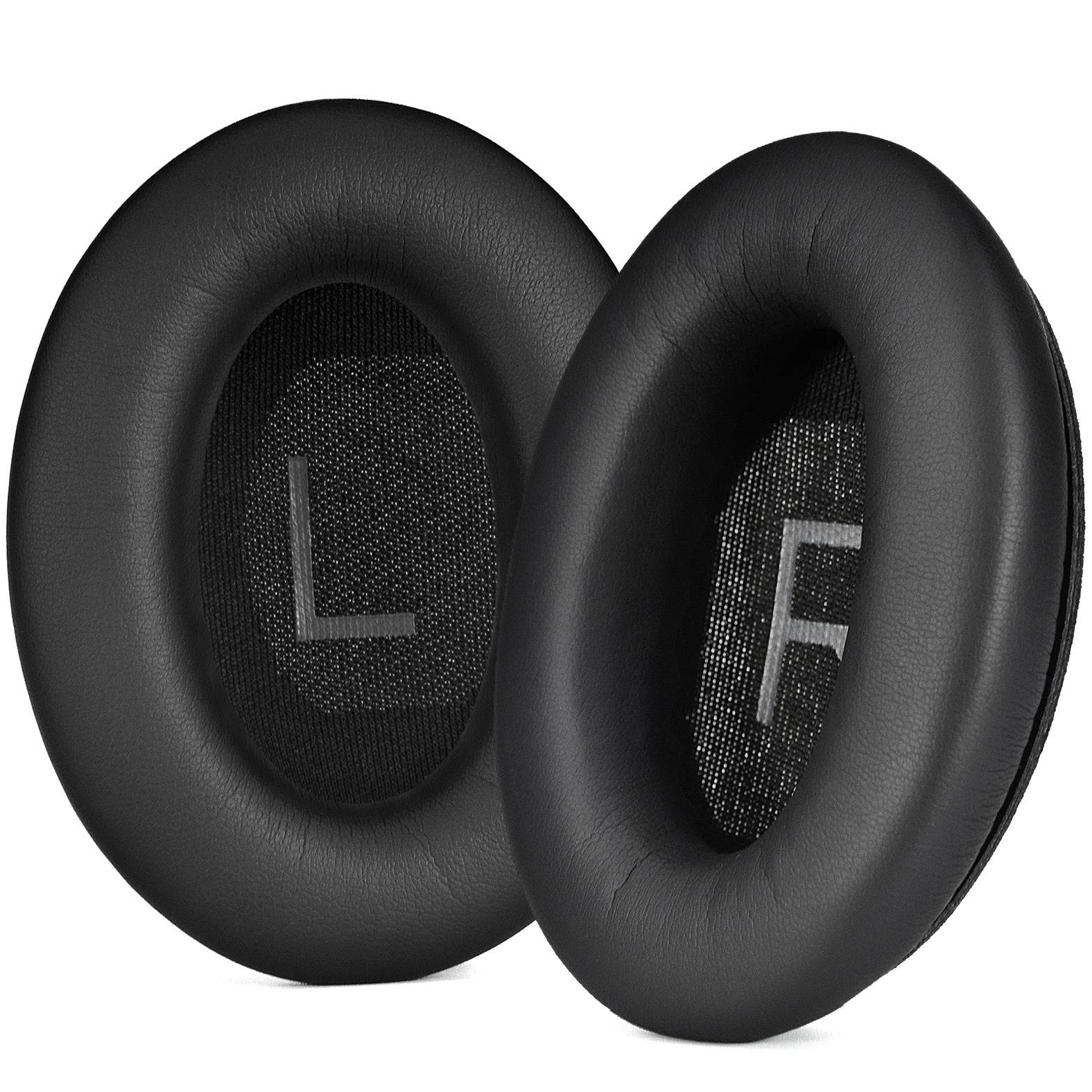 2 Ersatz-Ohrpolster kompatibel mit Bose QuietComfort Bluetooth-Kopfhörern - Schwarz