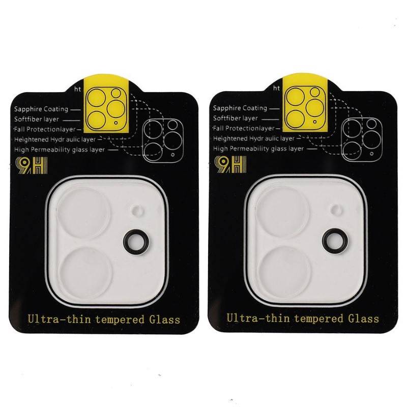 Kameraschutz für iPhone 11 aus gehärtetem Glas 2er-Pack