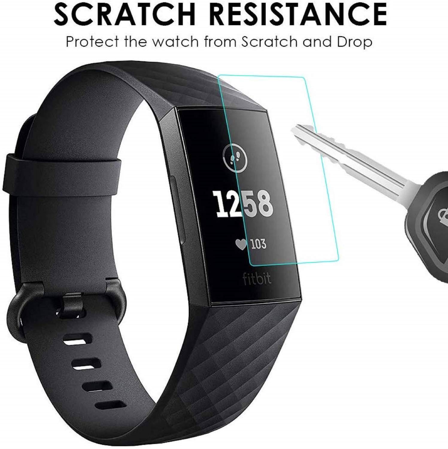 Fitbit Charge 2 Displayschutzfolie TPU - wasserfest - 5er-Pack