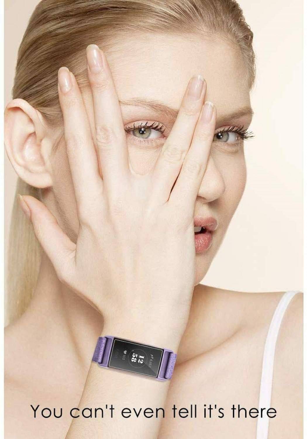 Fitbit Charge 2 Displayschutzfolie TPU - wasserfest - 5er-Pack