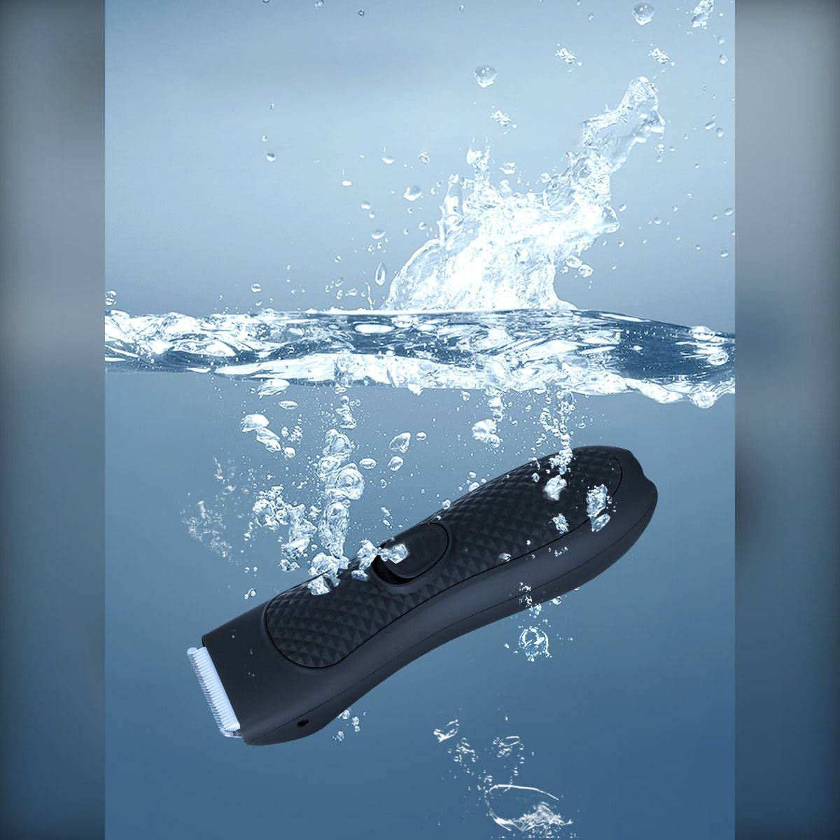 Elektrischer Körperhaartrimmer - Schmerzfreie & Wasserdichte Pflege