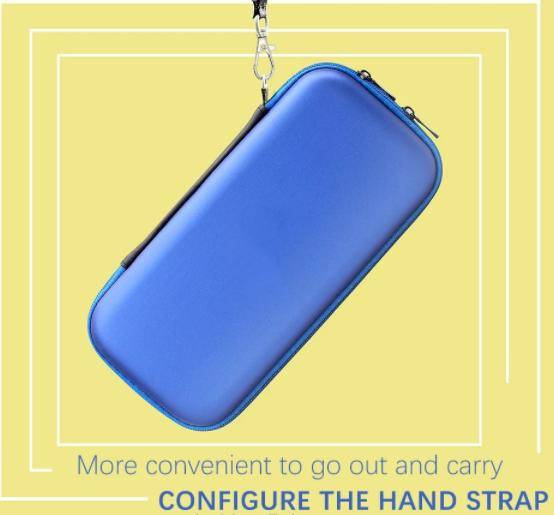 Nintendo Switch OLED Etui mit Zubehör 9-teilig Blue