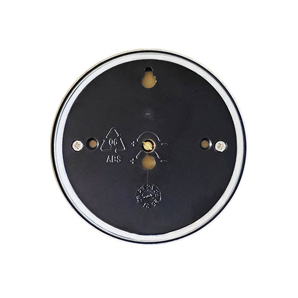 130mm Analoges Barometer mit Thermometer und Hygrometer - 3-in-1 Wetterstation Gold