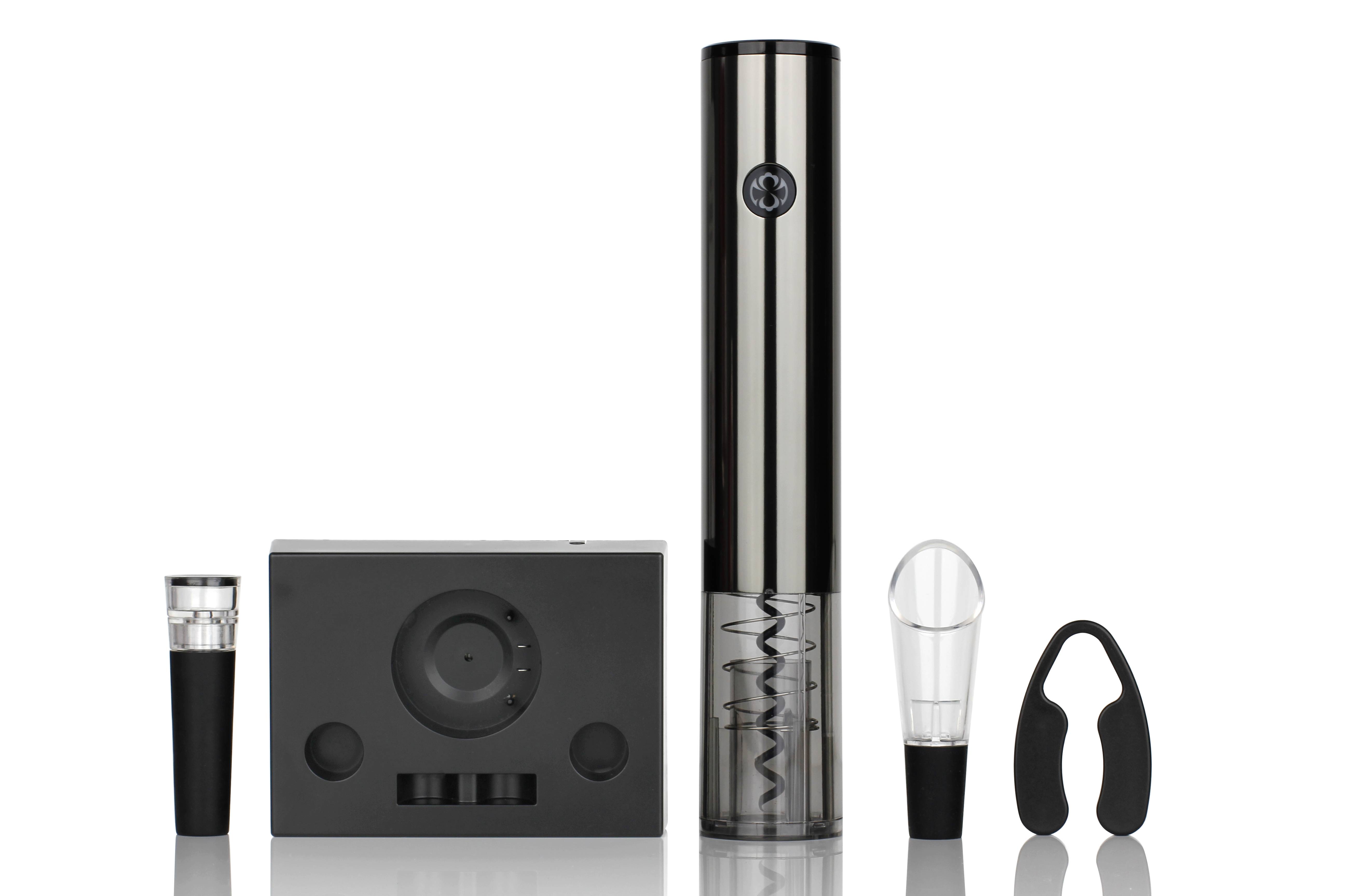 Elektrischer Weinflaschenöffner - Korkenzieher mit USB-Aufladung