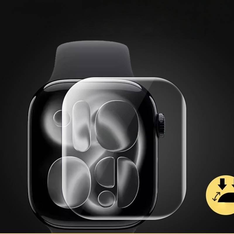 Hydrogel Displayschutzfolie kompatibel mit Apple Watch Ultra 3 - 5er Pack, Klar, Vollständige Abdeckung