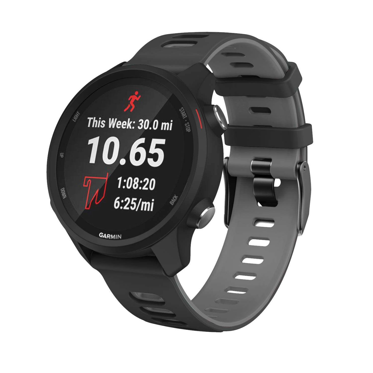 Armband Garmin Forerunner 245 Silikon Grün Black
