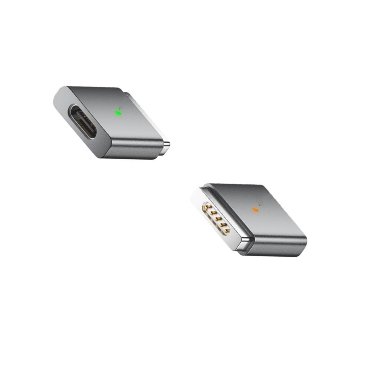 USB-C auf MagSafe 2 Adapter 100W - Müheloses Aufladen Ihres MacBooks Grey