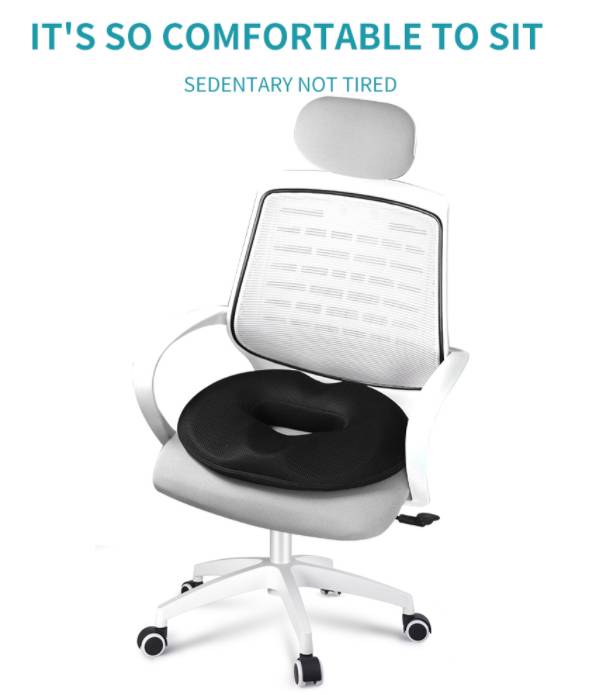 Sitzring für Frauen Memory Foam Grau