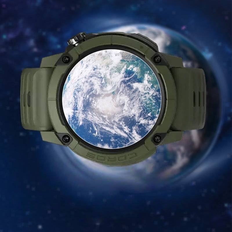 Hochwertiger HD-Displayschutz aus gehärtetem Glas mit doppelter Aluminiumstärke (2er-Pack), kompatibel mit Coros Nomad