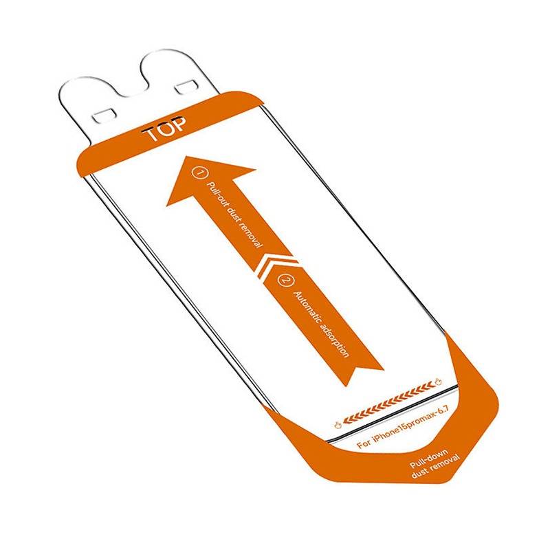 3rd Gen HD Schutzfolie aus gehärtetem Glas mit staubfreiem Applikator, wiederverwendbar, kompatibel mit iPhone 16 Pro/17